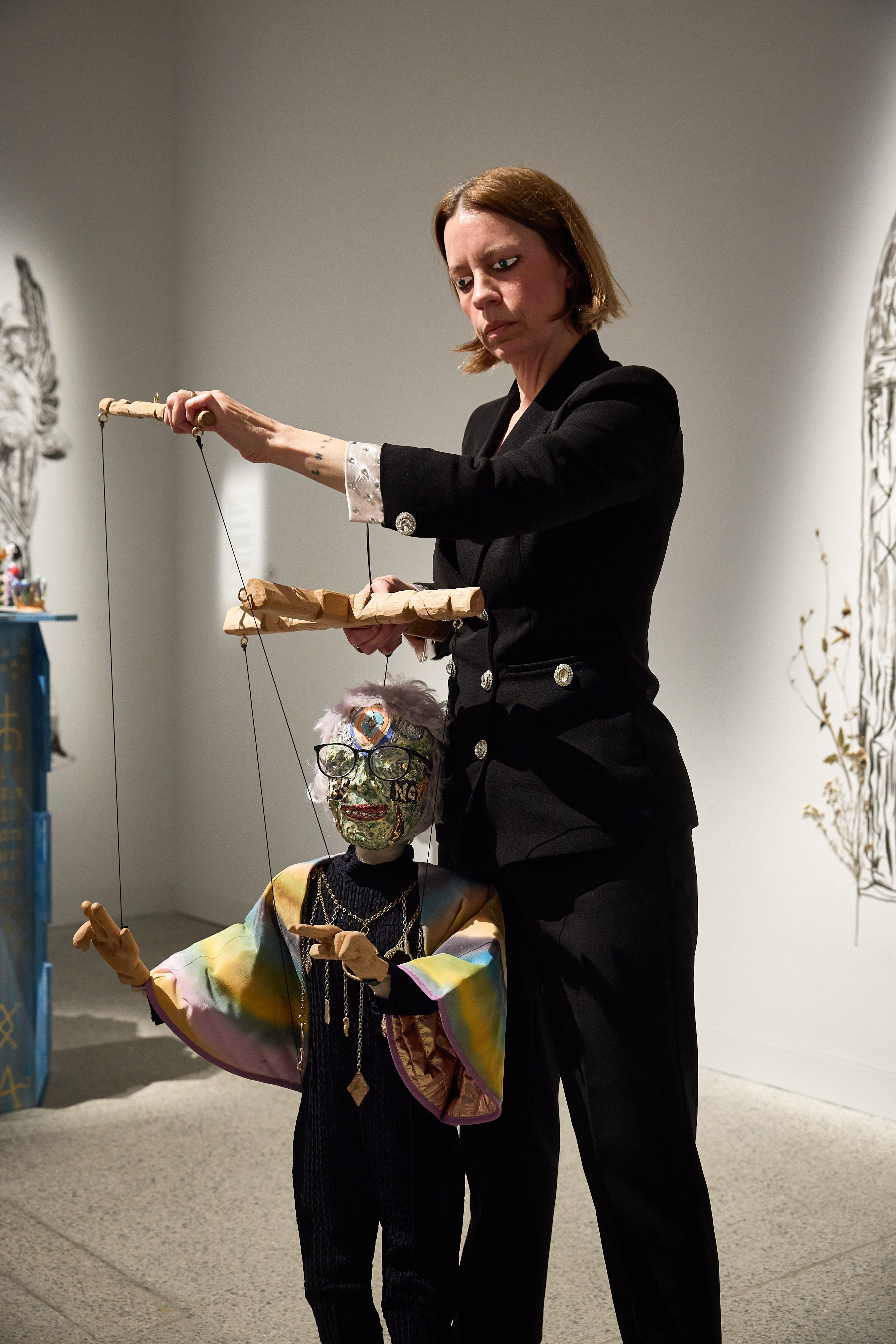 Performance stills of Emily Hunt: The Grotto